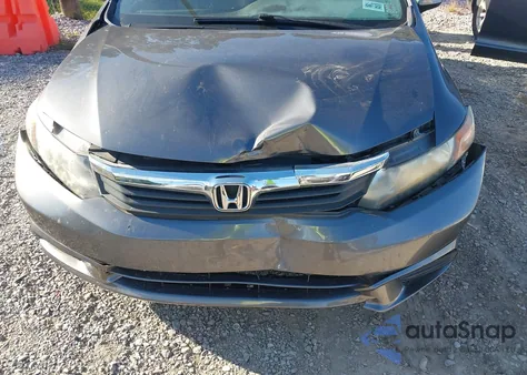 2012 Honda Civic Ex из США, поврежденный, VIN 2HGFB2F83CH311131